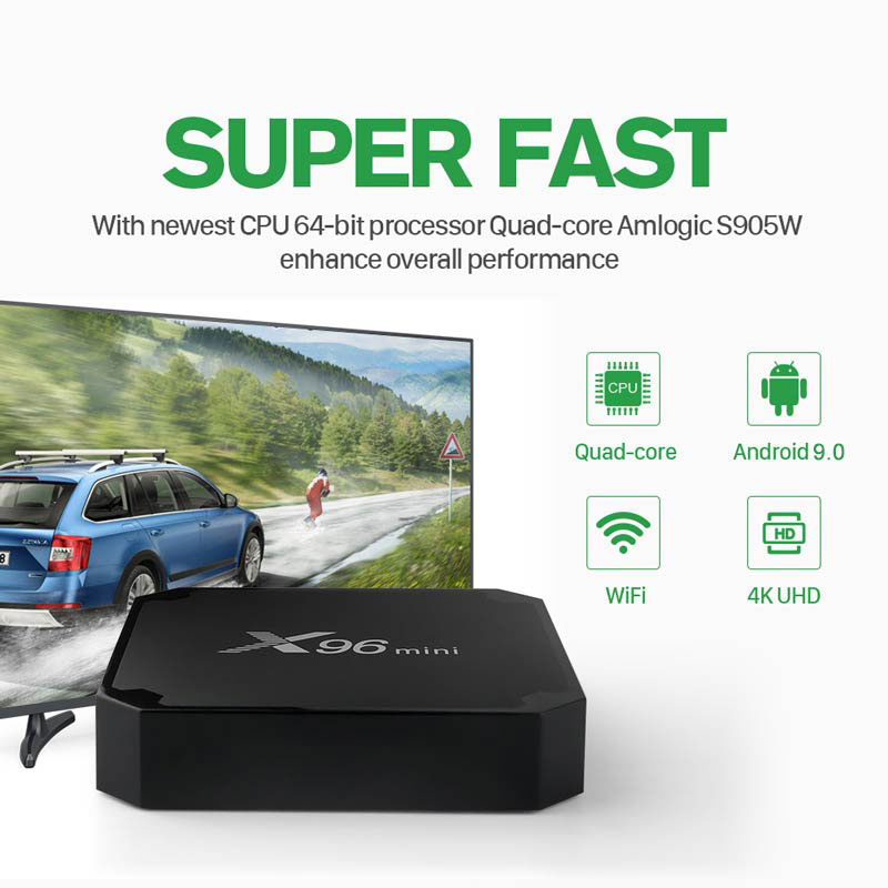Android Box X96 Mini Smart Box tv Android IPTV Free Watch - leadcool