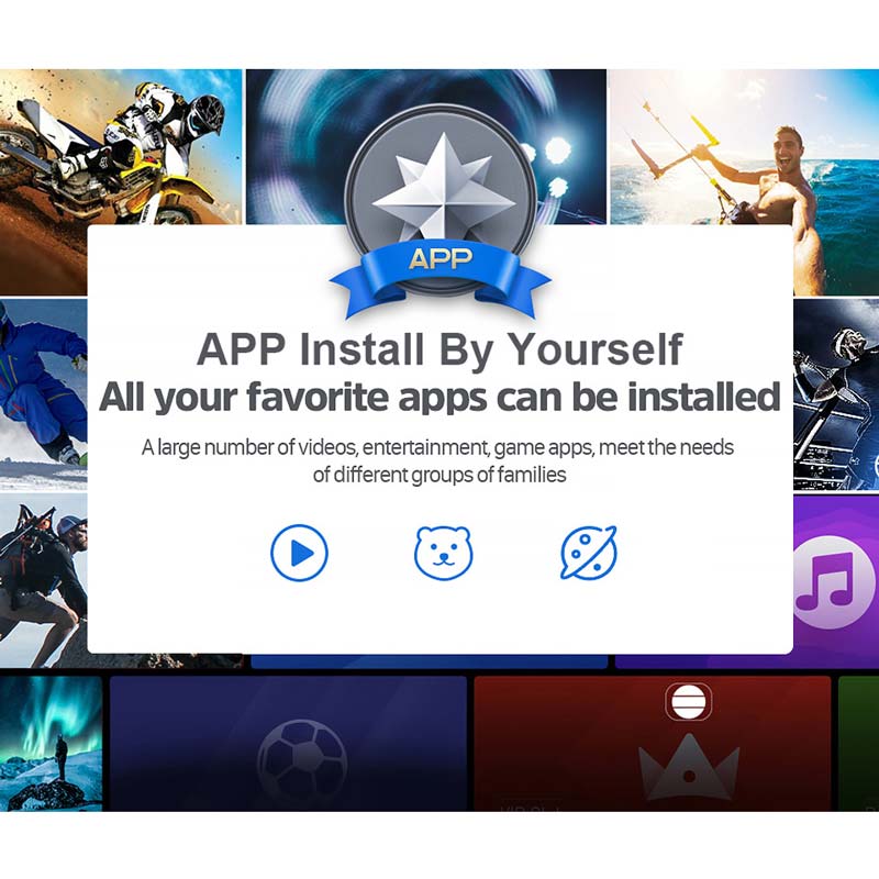 Q9 S905W Android TV Box Player 4K H.265 IPTV Box 1080P - leadcool